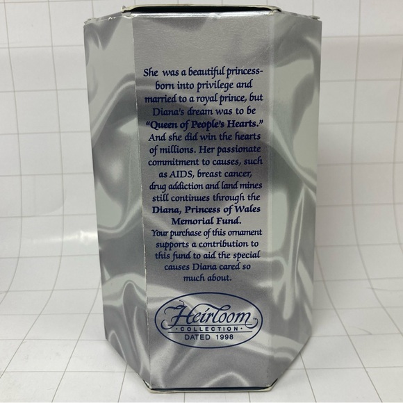 Carlton Cards Diana Princess of Wales Famous Women in History collectible NIP - Picture 5 of 8